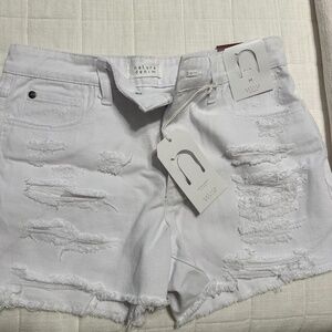 Nature denim M white high rise